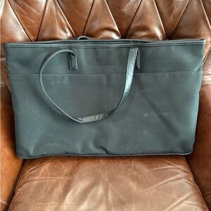 DKNY Black Zippered Tote